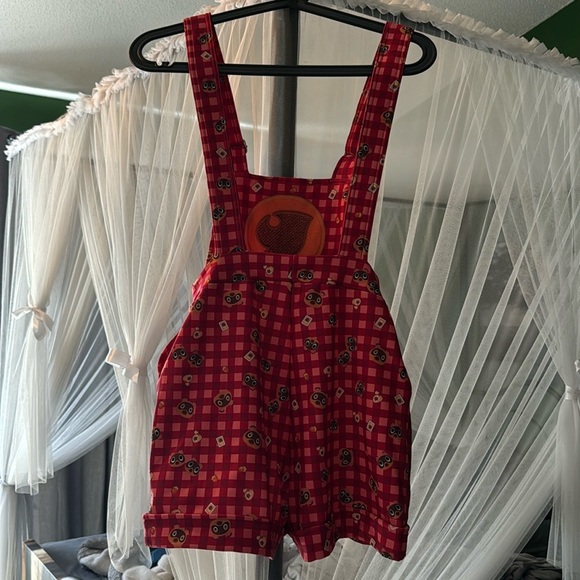 Animal Crossing Short Overalls - Picture 2 of 6